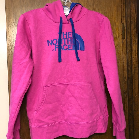 The North Face Tops - The North Face Pink Hoodie